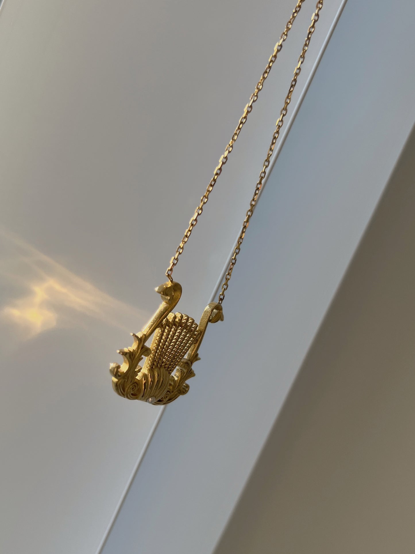 Lyre Necklace
